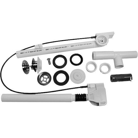 Duravit DuravitCable-Driven Waste&Ovrflo f/Central Outlet, Trim, Us-Vers. Ch 790219000001000